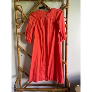 Vintage 70’s The Cottager for the Junior Coral Dress